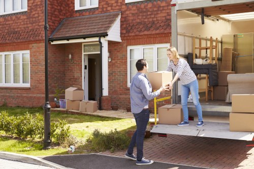 Lewisham Removals team preparing a home move