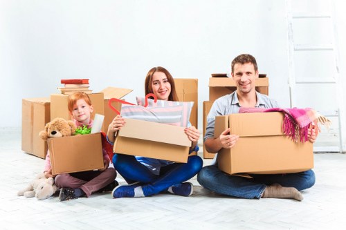 Professional furniture removals in Lewisham with moving van and home relocation