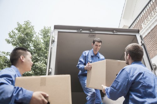Organised moving day for a Lewisham relocation