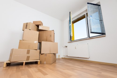 People using storage in Lewisham for moving and decluttering