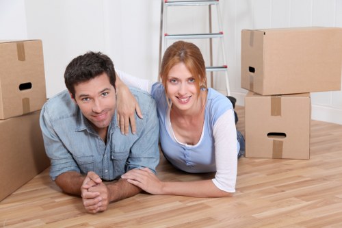 Furniture removal team handling a flat clearance in Lewisham