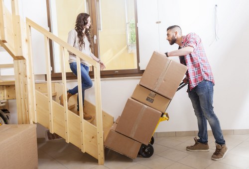 Storage and transport setup for same day removals in Lewisham