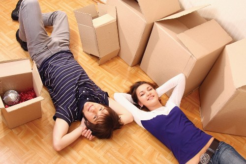 Professional moving truck service in Lewisham during relocation